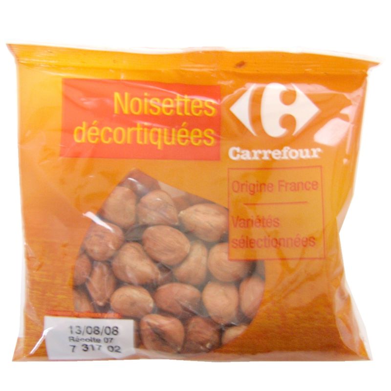 Carrefour 125G Noisettes Décortiquées Crf