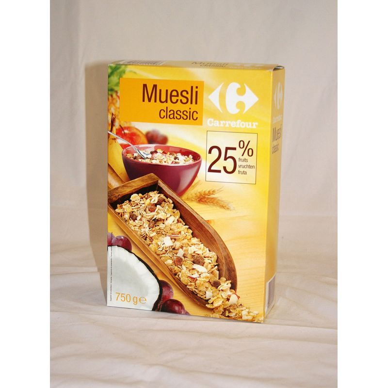 Carrefour 750G Céréales Muesli 7 Fruits Crf