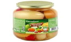 Carrefour Boc.850Ml Macedoin Fr.Sir.Crf