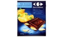 Crf Cdm 200G Tablette Chocolat Noir Amandes