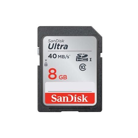 Sandisk Carte Mem Sd 8Go Ultra