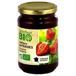 Carrefour Bio 360G Confiture De Fraises Extra Fine Crf