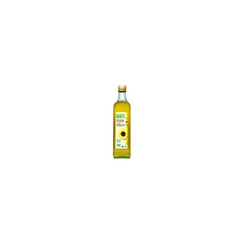 Carrefour Bio 75Cl Huile De Tournesol Vierge Crf