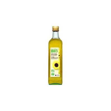 Carrefour Bio 75Cl Huile De Tournesol Vierge Crf