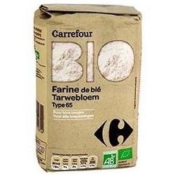 Carrefour Bio Pq 1Kgg Farine Type 65 Crf