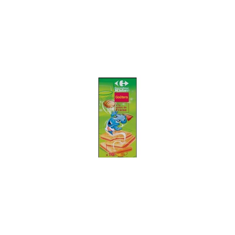 Carrefour Kids 300G Gouter Carre Fraise Crf