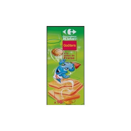 Carrefour Kids 300G Gouter Carre Fraise Crf