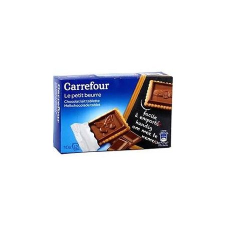 Carrefour 250G Biscuits Petits Beurres Chocolat Au Lait Format Pocket Crf