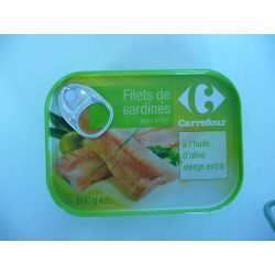 Crf Extra 1/7 Filets De Sardines À L'Huile D'Olive