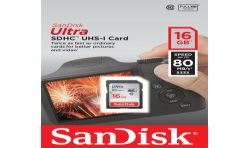 Sandisk Carte Mem Sd16Go Ultra