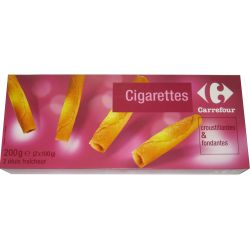 Carrefour 200G Biscuits Cigarettes Russes Crf