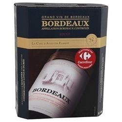 Carrefour 3 L Bib Bordeaux Rge Crf