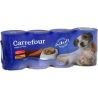 Carrefour 4X1/2 Ptées Pour Chiens Assortiment X2 Bœuf/Carottes +