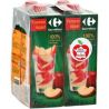 Carrefour 4X1L Brique De Pur Jus Pomme Crf