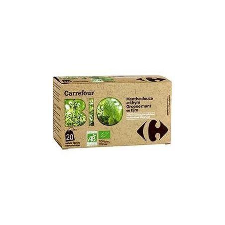 Carrefour Bio 30G Infusion Thym Menthe Crf