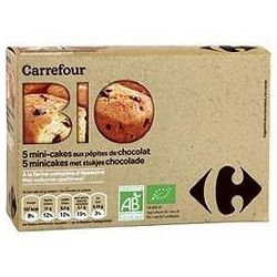 Carrefour Bio 175G Mini Cakes Aux Pépites De Chocolat Crf
