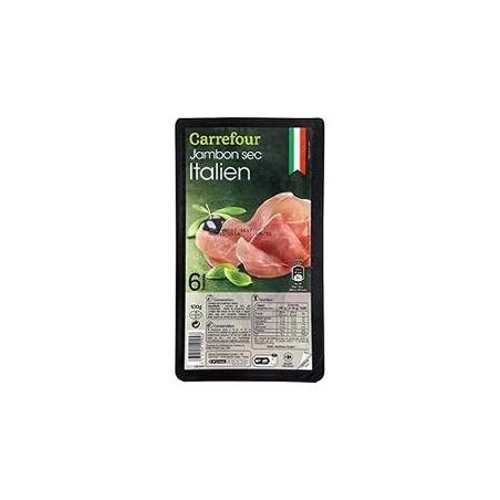 Carrefour 100G Jambon Italien X6 Tranches Crf