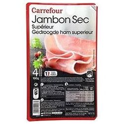 Crf Extra 100G Jambon Sec Supérieur X4 Tranches