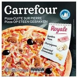 Carrefour 400G Pizza Royale Cuite Au Four En Pierre Crf
