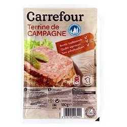 Carrefour 180G Terrine De Campagne Crf