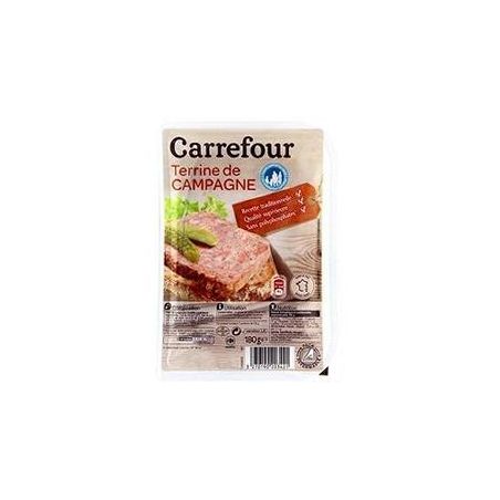 Carrefour 180G Terrine De Campagne Crf