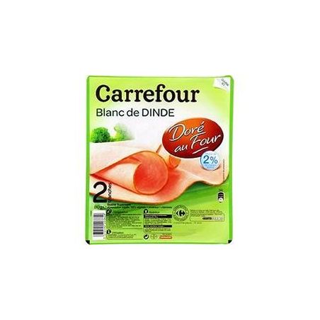 Carrefour 80G Blanc De Dinde X2 Crf