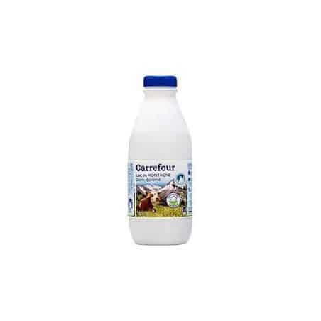 Crf Extra 1L Bouteille De Lait Uht Montagne 1/2 Ecrémé