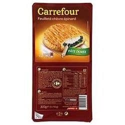 Carrefour 2X150G Feuill.Chevr/Epin.Crf