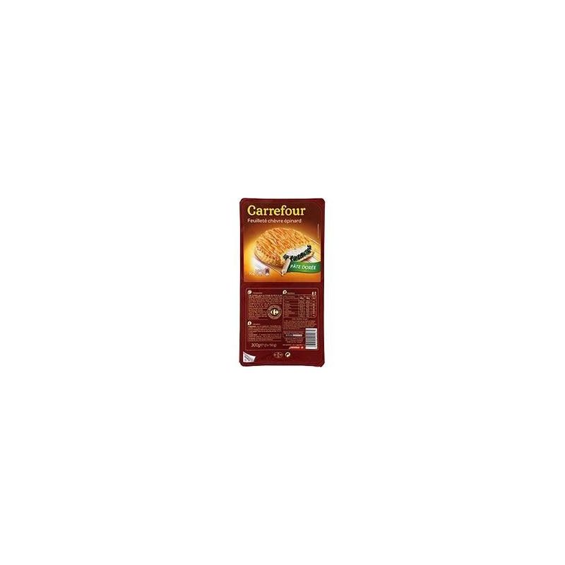 Carrefour 2X150G Feuill.Chevr/Epin.Crf