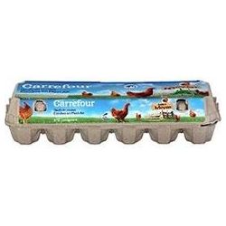 Carrefour 12X 0Euf Plein Air Moy.Crf