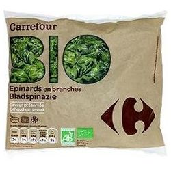 Carrefour Bio 600G Epinards Branches Crf