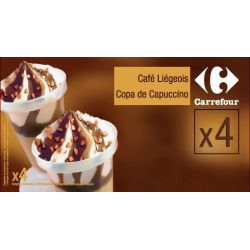 Carrefour 4 Cafe Liegeois Crf 255G