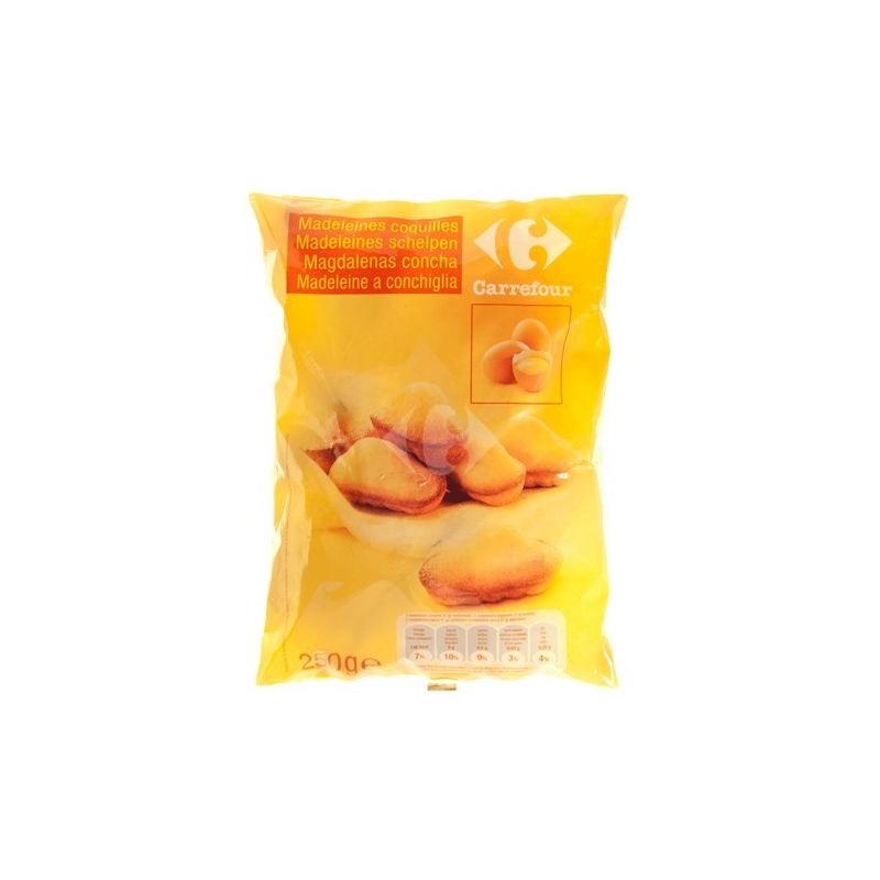 Crf Cdm 250G Madeleines Coquille Aux Œufs Frais