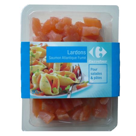 Crf Extra 90G Lardon De Saumon Fumé