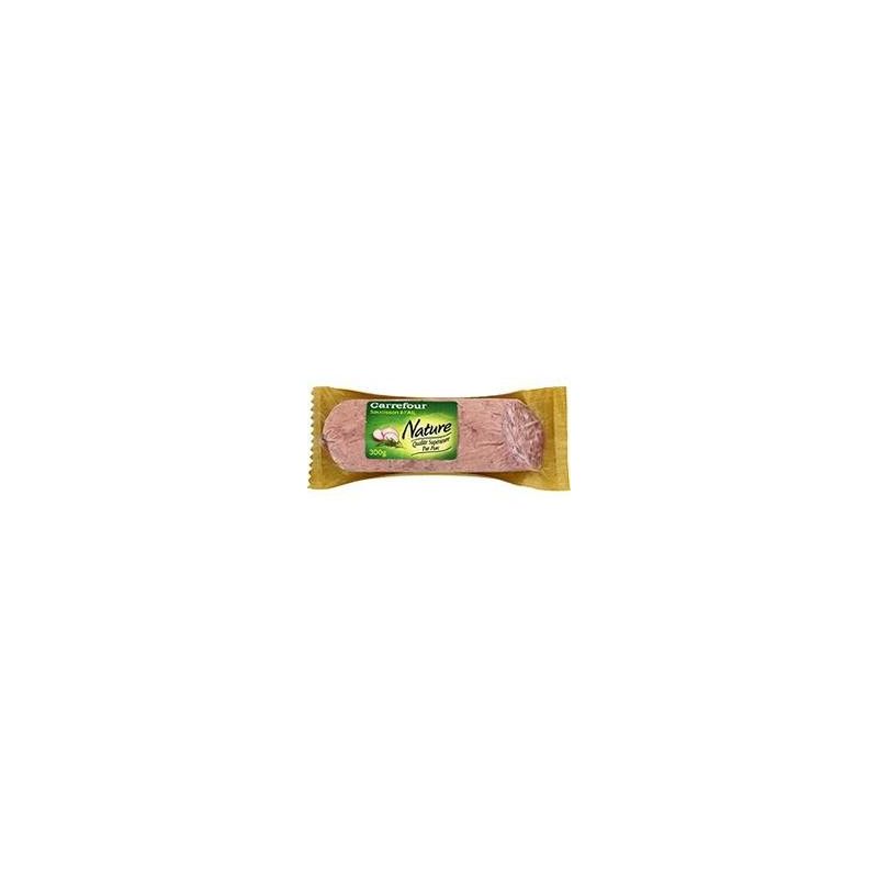 Carrefour 300G Saucisson À L'Ail Nature Crf