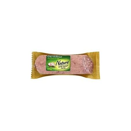 Carrefour 300G Saucisson À L'Ail Nature Crf