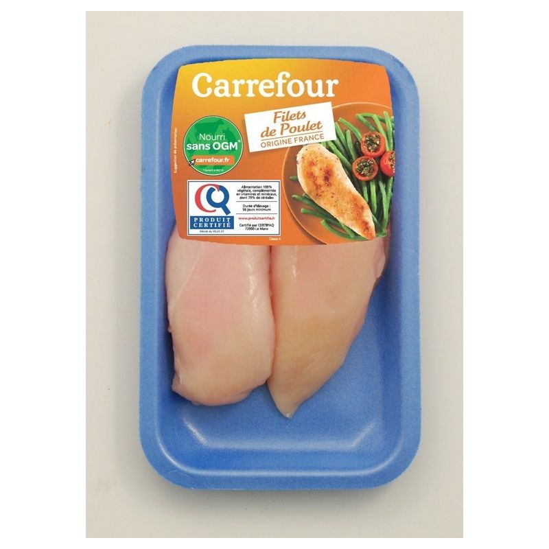Carrefour Kg Filet Plt Blc Certif.X2 Crf
