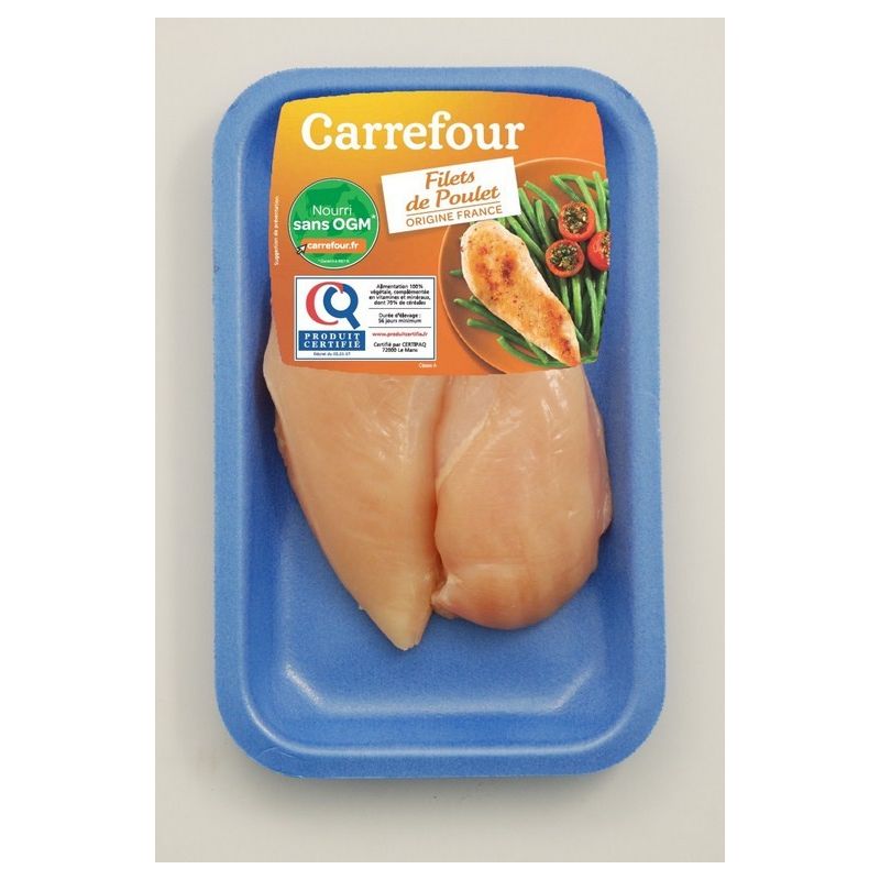 Carrefour Kg Filet.Plt Jne Certif.X2 Crf