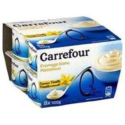 Crf Classic 8X100G Fromage Blanc Saveur Vanille 0% Mg Light
