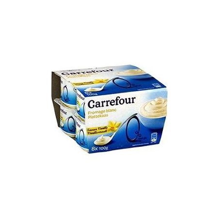 Crf Classic 8X100G Fromage Blanc Saveur Vanille 0% Mg Light