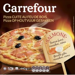 Crf Cdm 440G Pizza Au Saumon Cuite Feu De Bois
