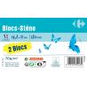 Carrefour Bloc-Notes Spirale 180 Pages 14,8X21Cm X2 Crf