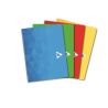 Carrefour Cahier Agrafé 17X22 96 Pages 90G Seyes Coloris Assortis Crf