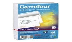 Lot De 100 Enveloppes Kraft Imprimées 114X162Cm C6 80G Adhésif
