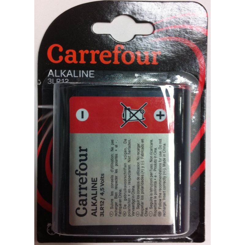 Carrefour 1 Pile 4,5V 3Lr12 Classic Crf