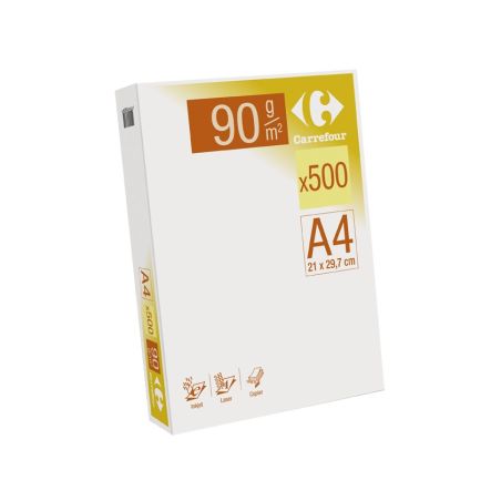 Carrefour Ramette 500 Feuilles 90Grs A4