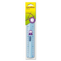 Carrefour Double Decimetre Plastique Crf