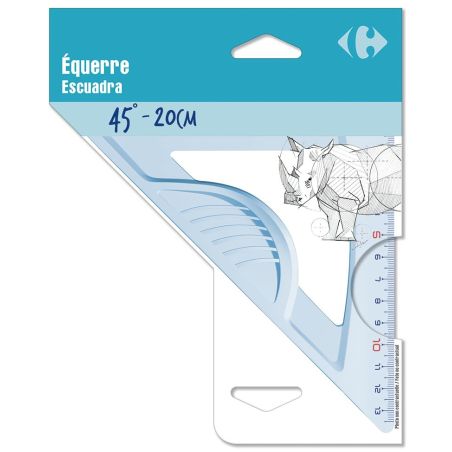 Carrefour Equerre 45-20Cm Plastique Crf