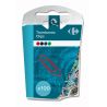 Carrefour 100 Attaches Lettres Couleur Crf