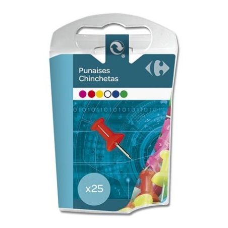 Carrefour 25 Punaises Memo 10Mm Crf